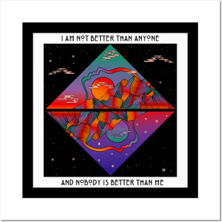 I AM NOT BETTER Posters and Art